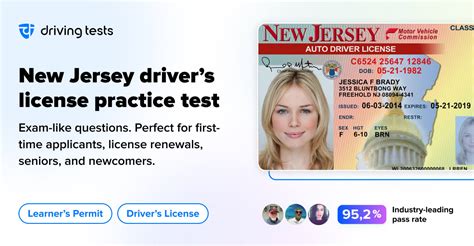 how hard it the new jersey permit test|free nj permit test online.